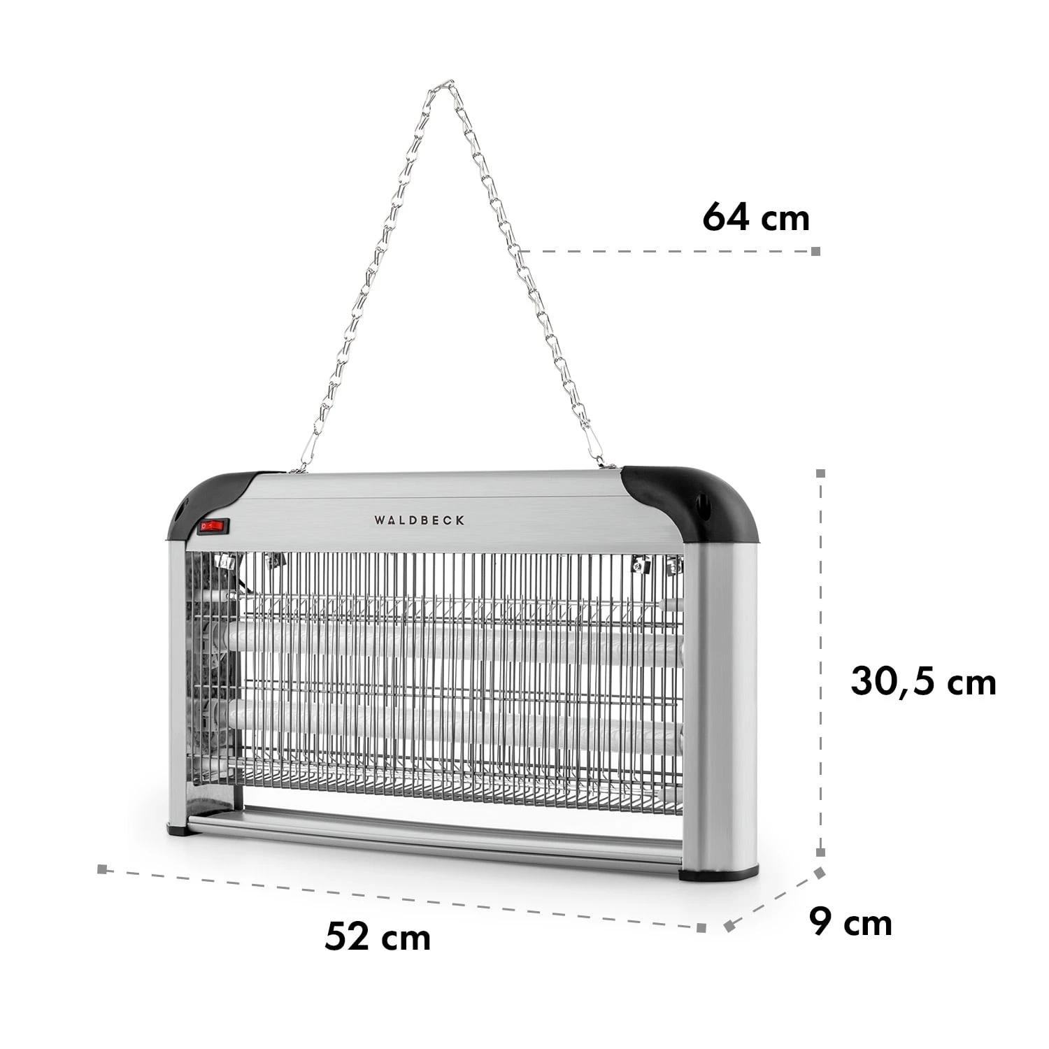 Mosquito Ex 5000 Insektenvernichter 38W UV-Licht 150m² Silber 10 Mosquito Ex 5000 Insektenvernichter 38W UV-Licht 150m² Silber – Bild 10