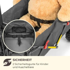 Easy Rider Bollerwagen Bis 70kg Teleskopstange Zusammenklappbar Grau -Outdoor Grills Store 10032541 de 0009 logo