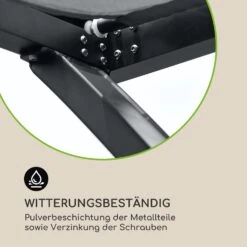 Palazzo Pavillon 4x3m Faltdach Polyester Aluminium Schwarz / Grau 11 Palazzo Pavillon 4x3m Faltdach Polyester Aluminium Schwarz / Grau -Outdoor Grills Store 10032577 de 0005 logo