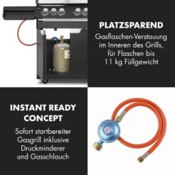 Highgrade 4 IB Gasgrill 6 Brenner 19,8 KW 71x46cm Grill Edelstahl 16 Highgrade 4 IB Gasgrill 6 Brenner 19,8 KW 71x46cm Grill Edelstahl -Outdoor Grills Store 10032580 de 0008 logo