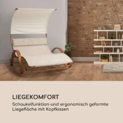 Mauritius Schwingliege Mit Dach ComfortMesh 180kg Max.wetterfest Creme -Outdoor Grills Store 10032587 de 0005 logo