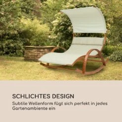 Mauritius Schwingliege Mit Dach ComfortMesh 180kg Max.wetterfest Creme -Outdoor Grills Store 10032587 de 0008 logo