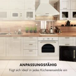 Victoria 20 Einbau-Mikrowelle, 20 L, 800 W, Grill: 1000 W, Elfenbein -Outdoor Grills Store 10032592 de 0003 logo