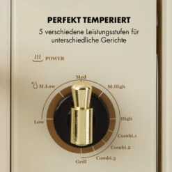 Victoria 20 Einbau-Mikrowelle, 20 L, 800 W, Grill: 1000 W, Elfenbein -Outdoor Grills Store 10032592 de 0005 logo