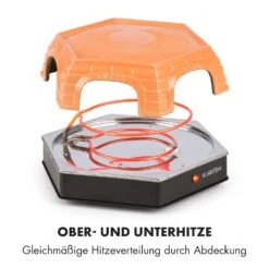 Capricciosa Pizzaofen 1500W Abdeckung Aus Terracotta Warmhaltefunktion -Outdoor Grills Store 10032597 de 0007 logo