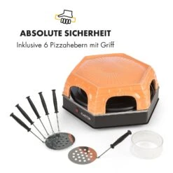 Capricciosa Pizzaofen 1500W Abdeckung Aus Terracotta Warmhaltefunktion -Outdoor Grills Store 10032597 de 0008 logo