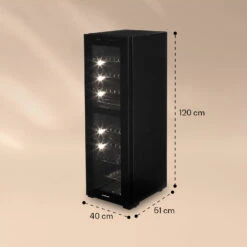 Shiraz 39 Duo Weinkühlschrank 2 Zonen 105l 39 Flaschen -Outdoor Grills Store 10032661 yy 0007 logo