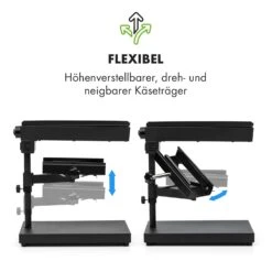 Appenzell Peak Raclette Mit Grill 1000W Thermostatschalter Schwarz -Outdoor Grills Store 10032694 de 0007 logo