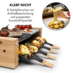 Chateaubriand Nuovo Raclette 1200W Aluminium / Stein 8 Personen Holz -Outdoor Grills Store 10032729 de 0004 logo