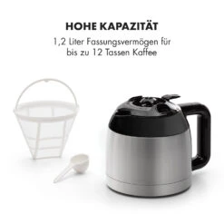 Kaffeemaschine Arabica 800W EasyTouch Control Silber/schwarz -Outdoor Grills Store 10032772 de 0006 logo