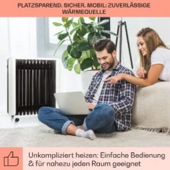 Thermaxx 2500 Ölradiator 2500W 5-35° C 24h-Timer Weiß/schwarz 16 Thermaxx 2500 Ölradiator 2500W 5-35° C 24h-Timer Weiß/schwarz -Outdoor Grills Store 10032775 de 0007 usp