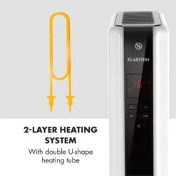 Thermaxx 2500 Ölradiator 2500W 5-35° C 24h-Timer Weiß/schwarz 18 Thermaxx 2500 Ölradiator 2500W 5-35° C 24h-Timer Weiß/schwarz -Outdoor Grills Store 10032775 yy 0009 logo Klarstein Thermaxx 2500 oelradiator weiss schwarz