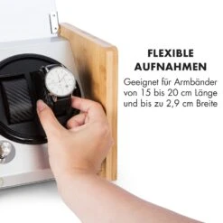 Hanoi 2 Uhrenbeweger, 2 Uhren, 3 Geschwindigkeiten, 4 Modi, Bambus -Outdoor Grills Store 10032797 de 0007 logo