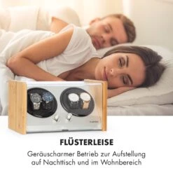 Hanoi 4 Uhrenbeweger, 4 Uhren, 3 Geschwindigkeiten, 4 Modi, Bambus -Outdoor Grills Store 10032798 de 0006 logo