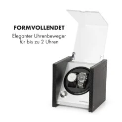 Tokyo 2 Uhrenbeweger, 2 Uhren, 3 Geschwindigkeiten, 4 Modi, Schwarz 10 Tokyo 2 Uhrenbeweger, 2 Uhren, 3 Geschwindigkeiten, 4 Modi, Schwarz -Outdoor Grills Store 10032799 de 0003 logo