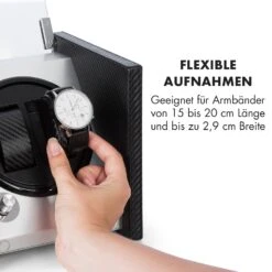 Tokyo 2 Uhrenbeweger, 2 Uhren, 3 Geschwindigkeiten, 4 Modi, Schwarz 14 Tokyo 2 Uhrenbeweger, 2 Uhren, 3 Geschwindigkeiten, 4 Modi, Schwarz -Outdoor Grills Store 10032799 de 0007 logo