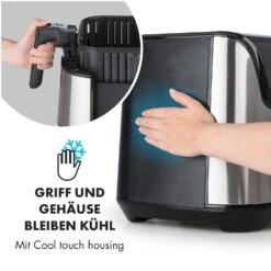 AeroVital Deluxe Heißluftfritteuse 1700W 5,4 Liter Edelstahl 15 AeroVital Deluxe Heißluftfritteuse 1700W 5,4 Liter Edelstahl -Outdoor Grills Store 10032849 de 0006 logo