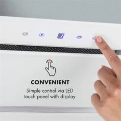 Hektor Dunstabzugshaube Einbau 52cm Abluft: 530 M³/h LED Touch Glas 13 Hektor Dunstabzugshaube Einbau 52cm Abluft: 530 M³/h LED Touch Glas -Outdoor Grills Store 10032862 uk 0004 logo Klarstein Hektor Dunstabzugshaube Einbau weiss