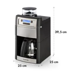Aromatica II Duo Kaffeemaschine, Integriertes Mahlwerk, 1,25 L Silber 21 Aromatica II Duo Kaffeemaschine, Integriertes Mahlwerk, 1,25 L Silber -Outdoor Grills Store 10032865 yy 0011 logo Klarstein Aromatica II Duo Kaffeemaschine schwarz