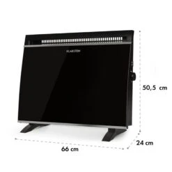 Gotland Glaskonvektor 600, 900 Und 1500W Standgerät Schwarz 13 Gotland Glaskonvektor 600, 900 Und 1500W Standgerät Schwarz -Outdoor Grills Store 10032867 yy 0008 logo Klarstein Gotland Glaskonvektor schwarz