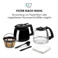 Aromatica II Set Kaffeemaschine, Mahlwerk, 1,25 L, Schwarz 14 Aromatica II Set Kaffeemaschine, Mahlwerk, 1,25 L, Schwarz -Outdoor Grills Store 10032874 de 0004 logo
