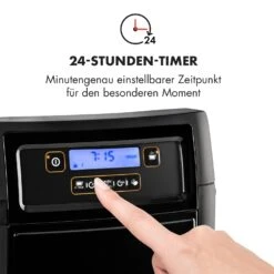 Aromatica II Set Kaffeemaschine, Mahlwerk, 1,25 L, Schwarz 15 Aromatica II Set Kaffeemaschine, Mahlwerk, 1,25 L, Schwarz -Outdoor Grills Store 10032874 de 0005 logo