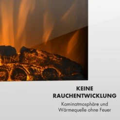 Lausanne Vertical Elektrischer Kamin 1000 Oder 2000W Feuerillusion -Outdoor Grills Store 10032892 de 0005 logo