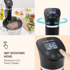 Quickstick Flex 1300W 3D Circulating 0-95 °C IPX7 Timer Schwarz -Outdoor Grills Store 10032905 de 0004 logo