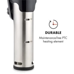 Quickstick Flex 1300W 3D Circulating 0-95 °C IPX7 Timer Schwarz -Outdoor Grills Store 10032905 yy 0008 logo Klarstein Quickstick Flex schwarz reedit