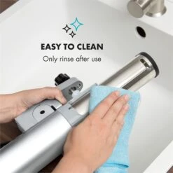 Quickstick Flex 1300W 3D Circulating 0-95 °C IPX7 Timer Silber -Outdoor Grills Store 10032906 yy 0009 logo Klarstein Quickstick Flex silber