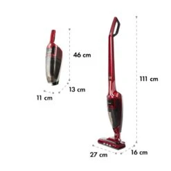 TurboHybrid Staubsauger Boden- Und Handstaubsauger Metallic-rot 19 TurboHybrid Staubsauger Boden- Und Handstaubsauger Metallic-rot -Outdoor Grills Store 10032944 yy 0010 logo Klarstein TurboHybrid Staubsauger metallic rot