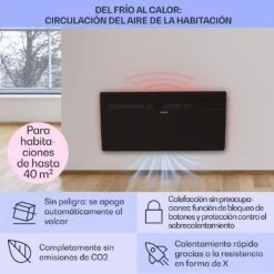 Hot Spot Slimcurve Heizgerät 80x40cm 40m² 2000W 5-40°C LED IP24 -Outdoor Grills Store 10033017 de 0004 usp