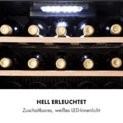 Vinamour 29 Duo Weinkühlschrank 2 Zonen 80L/29 Flaschen 5-22°C Touch -Outdoor Grills Store 10033083 de 0008 logo