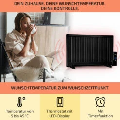 Wallander Ölradiator 800W Thermostat Ölheizung Ultraflach Schwarz 9 Wallander Ölradiator 800W Thermostat Ölheizung Ultraflach Schwarz -Outdoor Grills Store 10033101 de 0003 usp