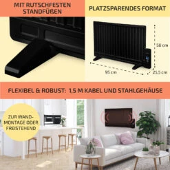Wallander Ölradiator 800W Thermostat Ölheizung Ultraflach Schwarz 12 Wallander Ölradiator 800W Thermostat Ölheizung Ultraflach Schwarz -Outdoor Grills Store 10033101 de 0006 usp