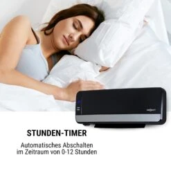 Wallkyrie Wandheizgerät 1000W/2000W 10 - 49 °C Thermostat Schwarz -Outdoor Grills Store 10033139 de 0005 logo