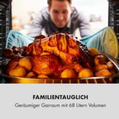 Kalahari Elektrischer Einbaubackofen 2300W 7 Funktionen Schwarz 15 Kalahari Elektrischer Einbaubackofen 2300W 7 Funktionen Schwarz -Outdoor Grills Store 10033187 de 0005 logo