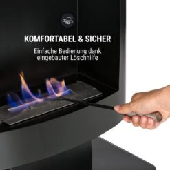 Phantasma Tower Ethanol-Kamin Sicherheitsbrenner Löschhilfe Schwarz -Outdoor Grills Store 10033266 de 0005 logo