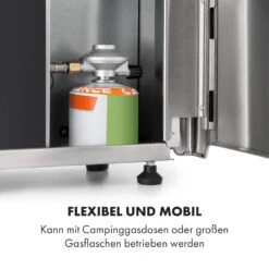 Crossfire Vertikaler Gasgrill 800°C Infrarot-Brenner 12.000 BTU Silber -Outdoor Grills Store 10033288 de 0004 logo