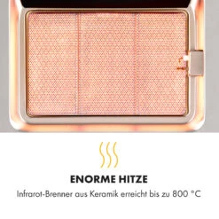 Crossfire Vertikaler Gasgrill 800°C Infrarot-Brenner 12.000 BTU Silber -Outdoor Grills Store 10033288 de 0005 logo