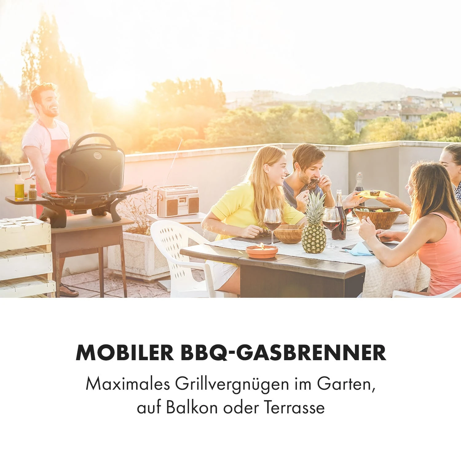 Parforce Duo 2 Gasgrill Brenner 4,4kW 15000BTU 300°C Schwarz 2 Parforce Duo 2 Gasgrill Brenner 4,4kW 15000BTU 300°C Schwarz – Bild 2