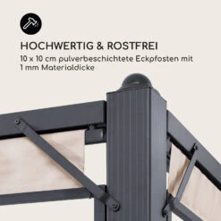 Pantheon Cortina Pavillon Mit Dach 3x4m 4 Seitenteile Beige -Outdoor Grills Store 10033318 de 0007 logo