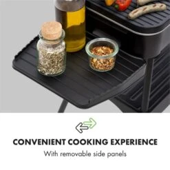 Porterhouse Elektrogrill 2200W Antihaft-Grillfläche Schwarz -Outdoor Grills Store 10033322 yy 0003 logo Klarstein Porterhouse Elektrogrill 2200W schwarz