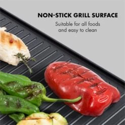 Porterhouse Elektrogrill 2200W Antihaft-Grillfläche Schwarz -Outdoor Grills Store 10033322 yy 0004 logo Klarstein Porterhouse Elektrogrill 2200W schwarz