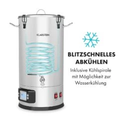 Maischfest Maischekessel 5 Teile 1500/3000W 30l LCD Edelstahl -Outdoor Grills Store 10033340 de 0005 logo
