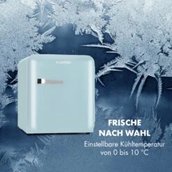 Audrey Mini Retro-Kühlschrank 48l 2 Ebenen -Outdoor Grills Store 10033346 de 0008 logo