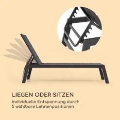 Renazzo Lounge Liegestuhl 70/30 PVC/PE Aluminium 6-Stufen Anthrazit 11 Renazzo Lounge Liegestuhl 70/30 PVC/PE Aluminium 6-Stufen Anthrazit -Outdoor Grills Store 10033363 de 0003 logo