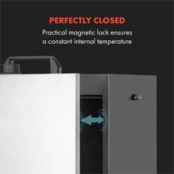 Flintstone Steel Räucherofen 1600 W Integriertes Thermometer Edelstahl -Outdoor Grills Store 10033372 yy 0005 logo Klarstein Flintstone Steel Raeucherofen Edelstahl