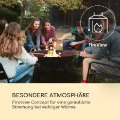 Pentos 2-in-1-Feuerschale Ø73cm Funkenschutz Ø60cm Grill Gusseisen 11 Pentos 2-in-1-Feuerschale Ø73cm Funkenschutz Ø60cm Grill Gusseisen -Outdoor Grills Store 10033380 de 0003 logo