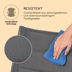 Torremolinos Gartenstühle 2 St. Aluminium ComfortMesh Dunkelgrau -Outdoor Grills Store 10033404 de 0003 logo